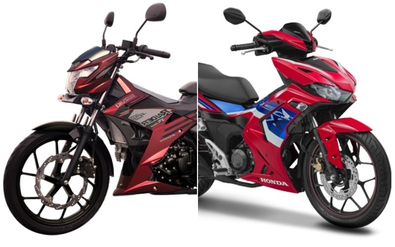 So sánh Suzuki Raider R150 FI và Honda Winner 150