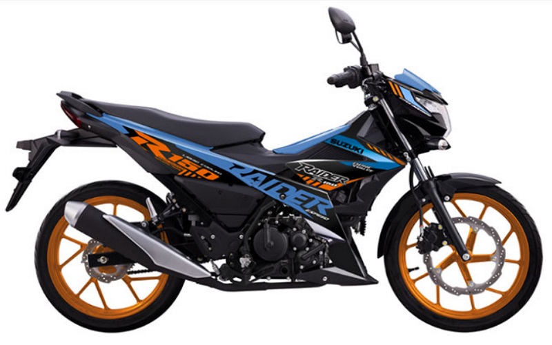 Suzuki Raider cũ 2018 sở hữu khung sườn đôi có độ bền cực cao