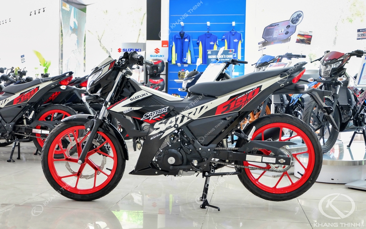 Satria F150 có giá bao nhiêu - Review Suzuki Satria F150 Fi