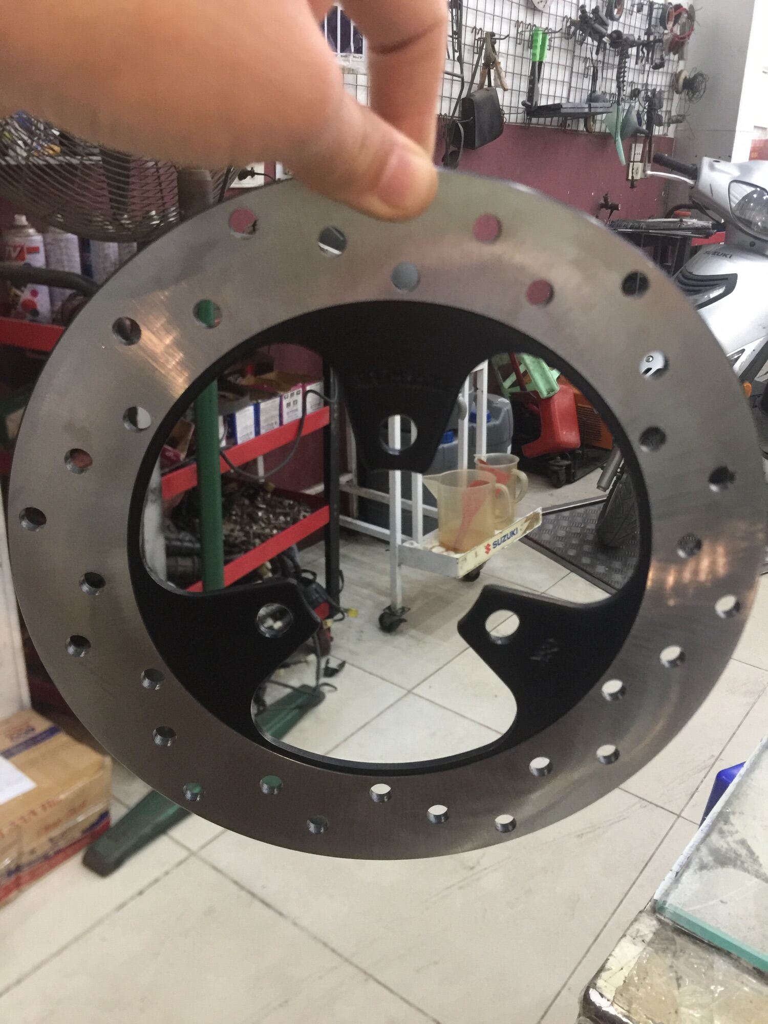 Đĩa phanh sau Chính hãng Xe máy Suzuki Axelo RR 125 - Ảnh 6