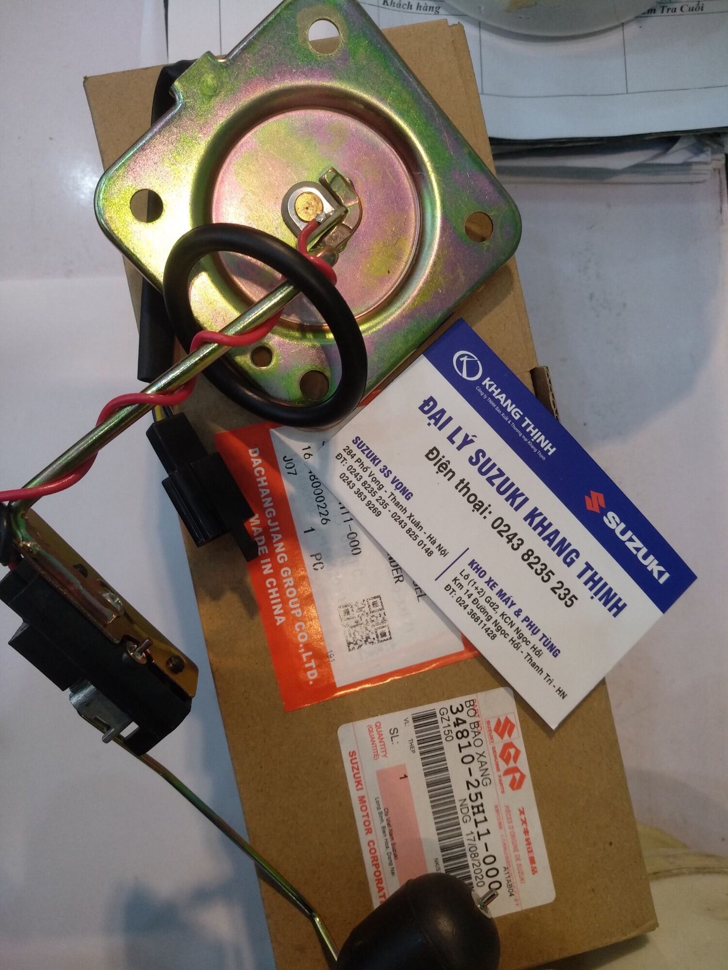 Phao báo xăng chính hãng Suzuki GZ150A FI - Ảnh 2