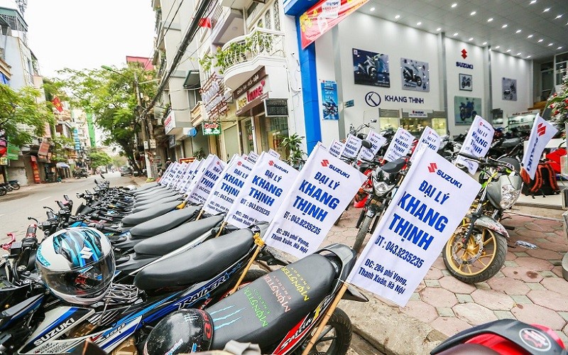 Trung tâm xe máy Suzuki chính hãng Khang Thịnh